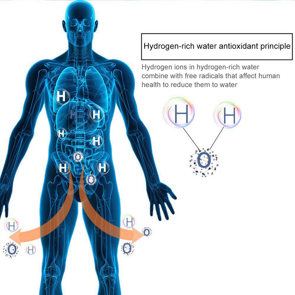 H2Go-Hydrogen generated water bottle